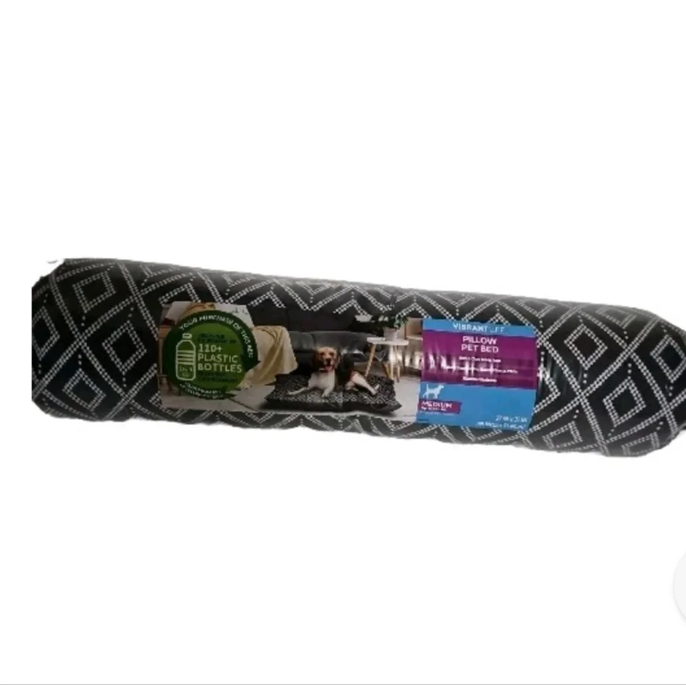 Vibrant Life Pillow Pet Dog Bed